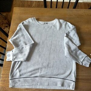 American Eagle Outfitters Light Gray Sweatshirt